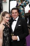 Amsterdam 16 juni 2018
Amsterdam diner in afas live (HMH). Nikkie Plessen met partner Ruben Bontekoe