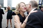 Amsterdam 16 juni 2018
Amsterdam diner in afas live (HMH). Prinses Mabel met haar zus .