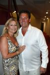 Rotterdam 18 juni 2018
Society lunch op vliegveld Rotterdam. Ramon Beense met vrouw