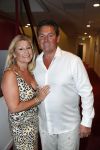 Rotterdam 18 juni 2018
Society lunch op vliegveld Rotterdam. Ramon Beense met vrouw