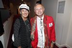 Rotterdam 18 juni 2018
Society lunch op vliegveld Rotterdam. Ronald Kolk met een vriendin