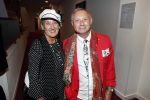 Rotterdam 18 juni 2018
Society lunch op vliegveld Rotterdam. Ronald Kolk met een vriendin