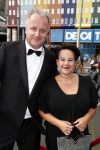 Amsterdam 16 juni 2018
Amsterdam diner in afas live (HMH). Sharon Dijksma met man