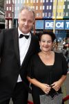 Amsterdam 16 juni 2018
Amsterdam diner in afas live (HMH). Sharon Dijksma met man