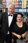 Amsterdam 16 juni 2018
Amsterdam diner in afas live (HMH). Sharon Dijksma met man