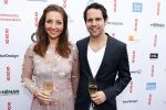 Amsterdam 16 juni 2018
Amsterdam diner in afas live (HMH). Victor Mids met vrouw en zus
