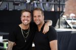 Waalwijk 26 juni 2019
Tros muziekfeest op het plein in Waalwijk.Andre Hazes met manager Sjoerd