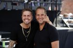 Waalwijk 26 juni 2019
Tros muziekfeest op het plein in Waalwijk.Andre Hazes met manager Sjoerd