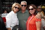 Amsterdam 6 juni 2019
Talkies terras awards bij de Harbour club . Anouk Smulders met Ed Pronk en zijn vrouw
