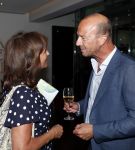 Amsterdam 1 juli 2019
Astrid Joosten met haar nieuwe vriend Rob Peters . Ze vertrokken van het delamar theater (johan Kaartprijs) met hun vespa scooter richting huis.