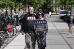 Amsterdam 20 juni 2019
Uitreiking Nipkow schijf aan Jeroen Pauw. Dieuwertje Blok met partner Peter de Bie