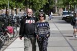 Amsterdam 20 juni 2019
Uitreiking Nipkow schijf aan Jeroen Pauw. Dieuwertje Blok met partner Peter de Bie