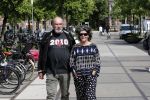Amsterdam 20 juni 2019
Uitreiking Nipkow schijf aan Jeroen Pauw. Dieuwertje Blok met partner Peter de Bie