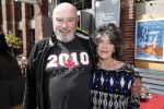 Amsterdam 20 juni 2019
Uitreiking Nipkow schijf aan Jeroen Pauw. Dieuwertje Blok met partner Peter de Bie