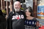 Amsterdam 20 juni 2019
Uitreiking Nipkow schijf aan Jeroen Pauw. Dieuwertje Blok met partner Peter de Bie