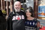 Amsterdam 20 juni 2019
Uitreiking Nipkow schijf aan Jeroen Pauw. Dieuwertje Blok met partner Peter de Bie