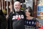 Amsterdam 20 juni 2019
Uitreiking Nipkow schijf aan Jeroen Pauw. Dieuwertje Blok met partner Peter de Bie