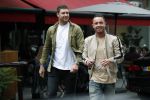 Amsterdam 15 juni 2019
Djarno Hofland met zijn broer.