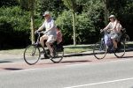 Amsterdam 29 juni 2019
Eddy habbema met vrouw en kleindochter op de fiets.