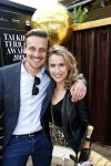 Amsterdam 6 juni 2019
Talkies terras awards bij de Harbour club . Evelien Leijten met vriend