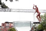 Amsterdam 12 juni 2019
Haringparty bij het Hilton hotel. openingsact eerst vaatje Haring (hollandse nieuwe)