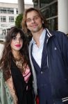 Amsterdam 12 juni 2019
Haringparty bij het Hilton hotel. Ivan Cremer met zijn vriendin