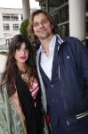 Amsterdam 12 juni 2019
Haringparty bij het Hilton hotel. Ivan Cremer met zijn vriendin
