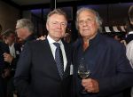 Amsterdam 12 juni 2019
Haringparty bij het Hilton hotel. jan  Cremer en rene Mioch
