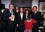 14 November 1991 
Janneke Brinkman Elco Brinman met hun kinderen Sylvia Toth en de Ambassadeur USA
