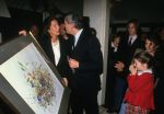 14 November 1991 
Janneke Brinkman Elco Brinman met hun kinderen Sylvia Toth en de Ambassadeur USA