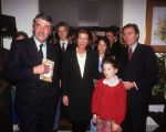 14 November 1991 
Janneke Brinkman Elco Brinman met hun kinderen Sylvia Toth en de Ambassadeur USA