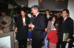 14 November 1991 
Janneke Brinkman Elco Brinman met hun kinderen Sylvia Toth en de Ambassadeur USA