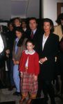 14 November 1991 
Janneke Brinkman Elco Brinman met hun kinderen Sylvia Toth en de Ambassadeur USA