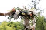 Kraggenburg 22 juni 2019
Katja Schuurman en haar kersverse man Freek v Noortwijk zijn getrouwd en posseren uitgebreid voor de pers op landgoed Netl , de wildste tuin.