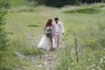 Kraggenburg 22 juni 2019
Katja Schuurman en haar kersverse man Freek v Noortwijk zijn getrouwd en posseren uitgebreid voor de pers op landgoed Netl , de wildste tuin.