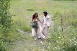 Kraggenburg 22 juni 2019
Katja Schuurman en haar kersverse man Freek v Noortwijk zijn getrouwd en posseren uitgebreid voor de pers op landgoed Netl , de wildste tuin.