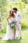 Kraggenburg 22 juni 2019
Katja Schuurman en haar kersverse man Freek v Noortwijk zijn getrouwd en posseren uitgebreid voor de pers op landgoed Netl , de wildste tuin.