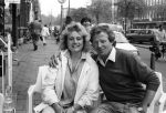 Amsterdam, 14 Mei 1985 Koos Alberts in zijn oude vertrouwde Jordaan
O.a. Cafe Arie, zijn woonhuis, de grachten, en de Openbare School voor Voorbereidend Onderwijs