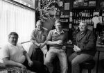 Amsterdam, 14 Mei 1985 Koos Alberts in zijn oude vertrouwde Jordaan
O.a. Cafe Arie, zijn woonhuis, de grachten, en de Openbare School voor Voorbereidend Onderwijs