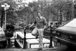 Amsterdam, 14 Mei 1985 Koos Alberts in zijn oude vertrouwde Jordaan
O.a. Cafe Arie, zijn woonhuis, de grachten, en de Openbare School voor Voorbereidend Onderwijs