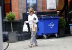 Amsterdam 18 juni 2019
Neelie Kroes doet op de fiets boodschappen in Amsterdam zuid.