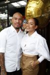 Amsterdam 6 juni 2019
Talkies terras awards bij de Harbour club . Nigel de Jong met zijn vrouw Winonah de Jong