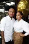 Amsterdam 6 juni 2019
Talkies terras awards bij de Harbour club . Nigel de Jong met zijn vrouw Winonah de Jong