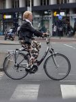 Amsterdam 1 juli 2019
Pamela teves op de fiets.