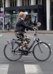 Amsterdam 1 juli 2019
Pamela teves op de fiets.