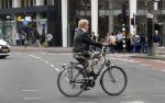 Amsterdam 1 juli 2019
Pamela teves op de fiets.