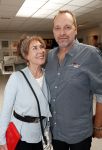 Amsterdam 28 juni 2019
Boekpresentatie Ans Markus bij haar in het atelier. Patricia Steur met partner
