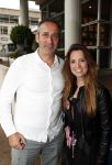 Amsterdam 12 juni 2019
Haringparty bij het Hilton hotel. Patrick Smit met collega