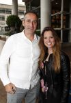 Amsterdam 12 juni 2019
Haringparty bij het Hilton hotel. Patrick Smit met collega