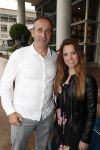 Amsterdam 12 juni 2019
Haringparty bij het Hilton hotel. Patrick Smit met collega